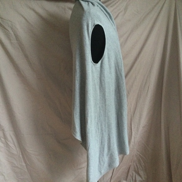 Gap Open Front Cotton gray Medium Cozy high low - Picture 8 of 11